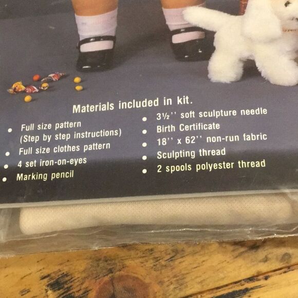Doll Kit pattern and material included - Picture 2 of 3
